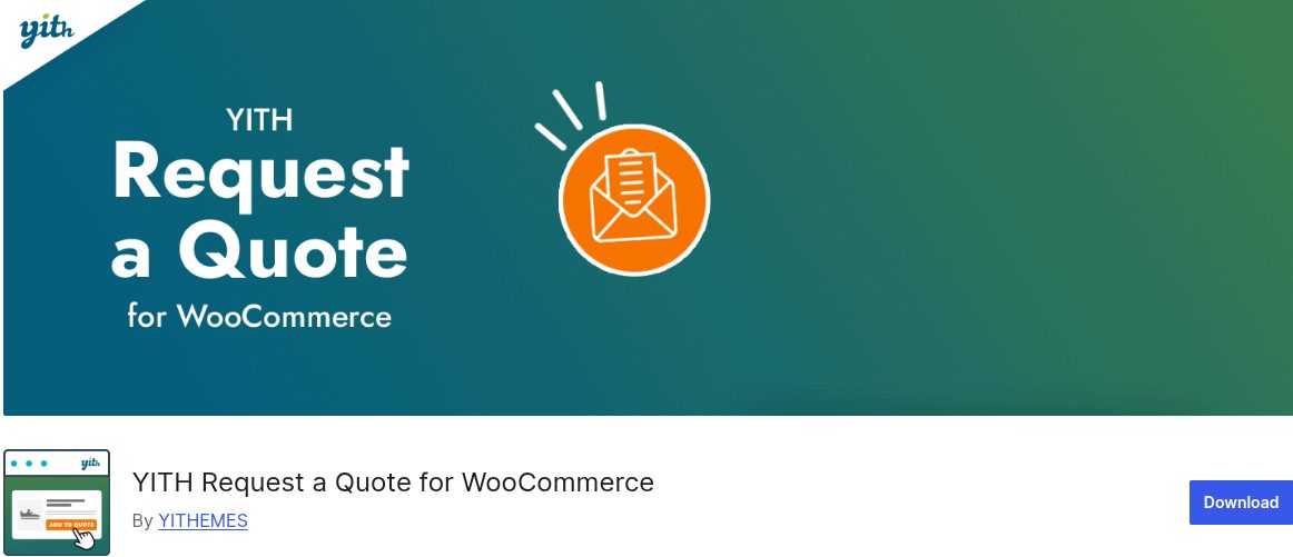 YITH Request a Quote for WooCommerce