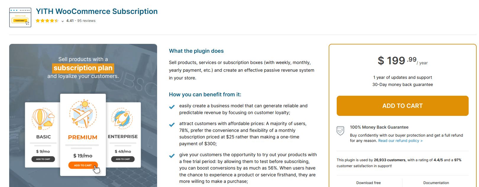 YITH Subscriptions Plugin