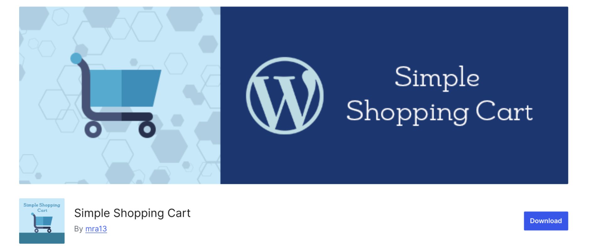 WP Simple Shopping Cart